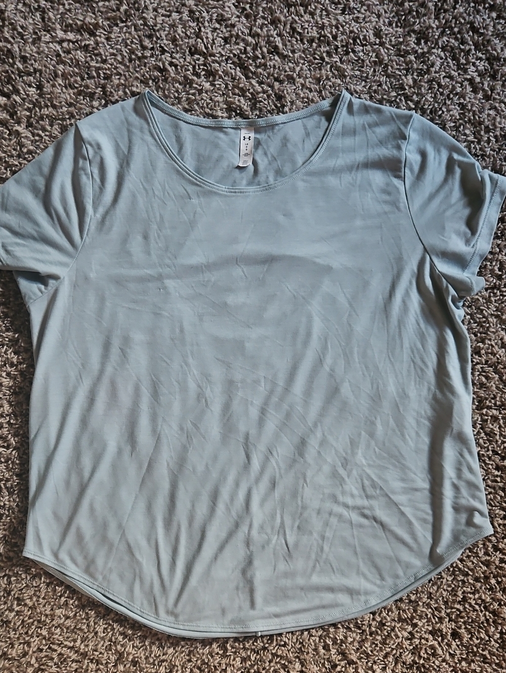 Sea Green Lightweight Workout Shirt